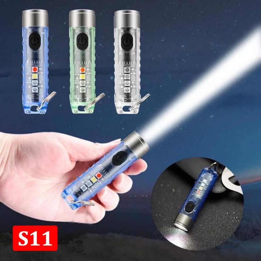 Đèn pin mini móc khóa s11