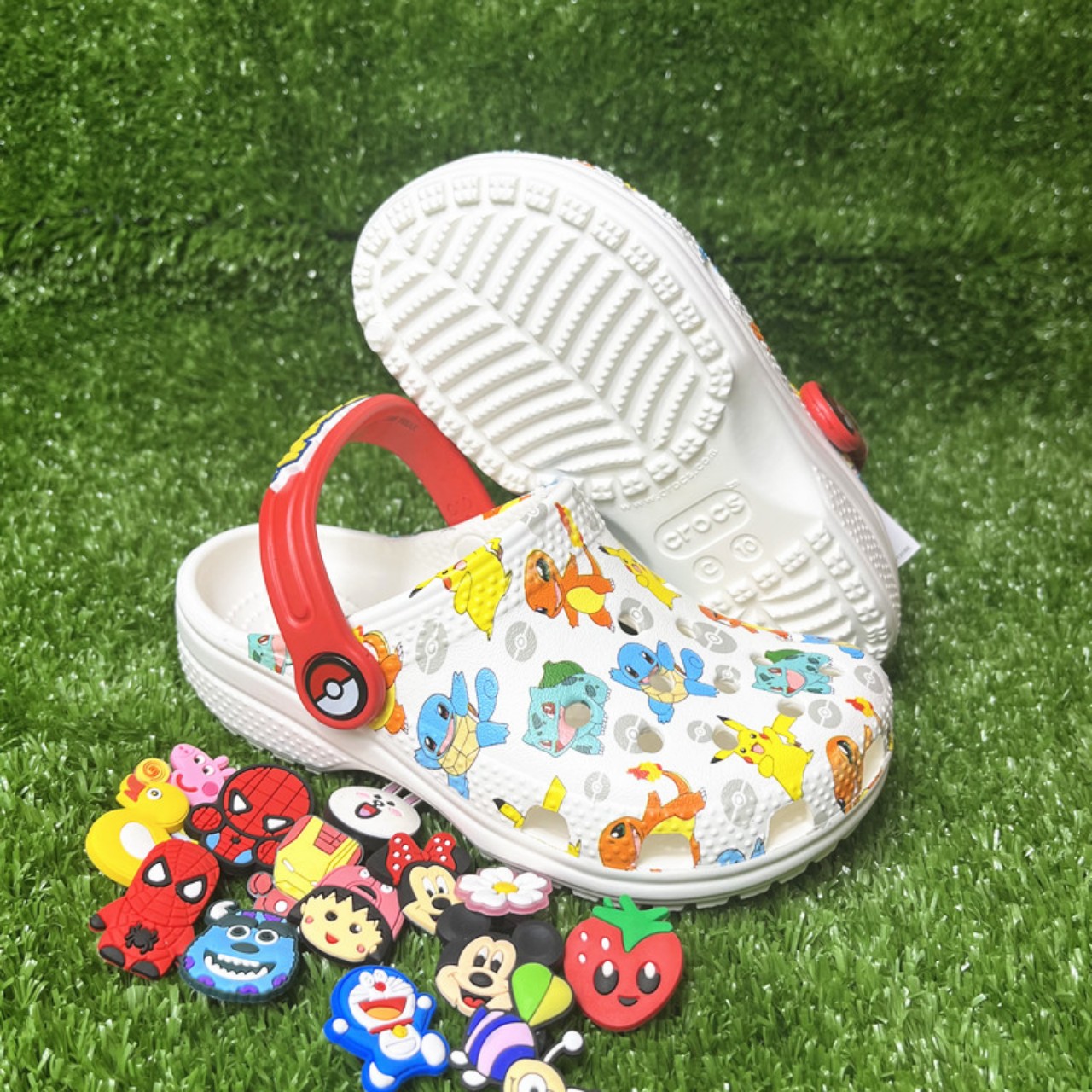 Crocs band classic Pokemon/ Captain cho trẻ em