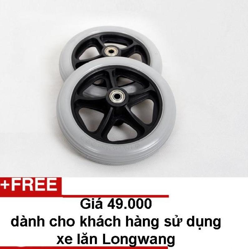 Phụ kiện thay thế xe lăn: bánh xe phía trước xe lăn nhập khẩu