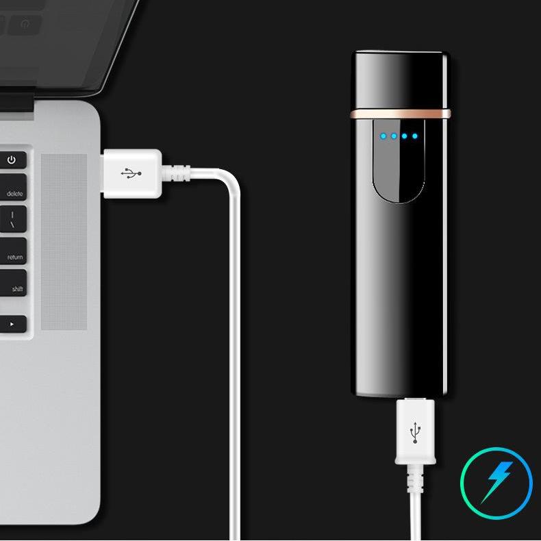 Bật lửa cảm ứng không dùng gas nạp sạc USB
