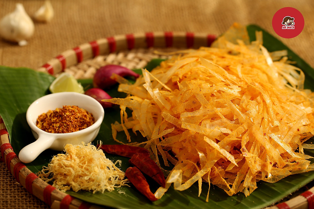 Abi Snack Bánh Tráng Vị Trứng Muối