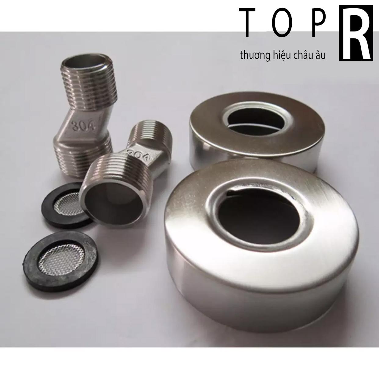 Bộ Sen Cây bát tròn kèm bát sen nhỏ TOP R inox 304 - Thương hiệu châu âu - S201