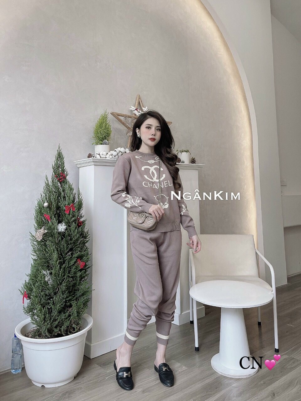 Set bộ len hoa CN hot hit