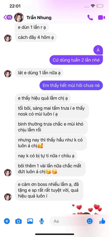 Serum hôi nách Inod - Huyền Phi