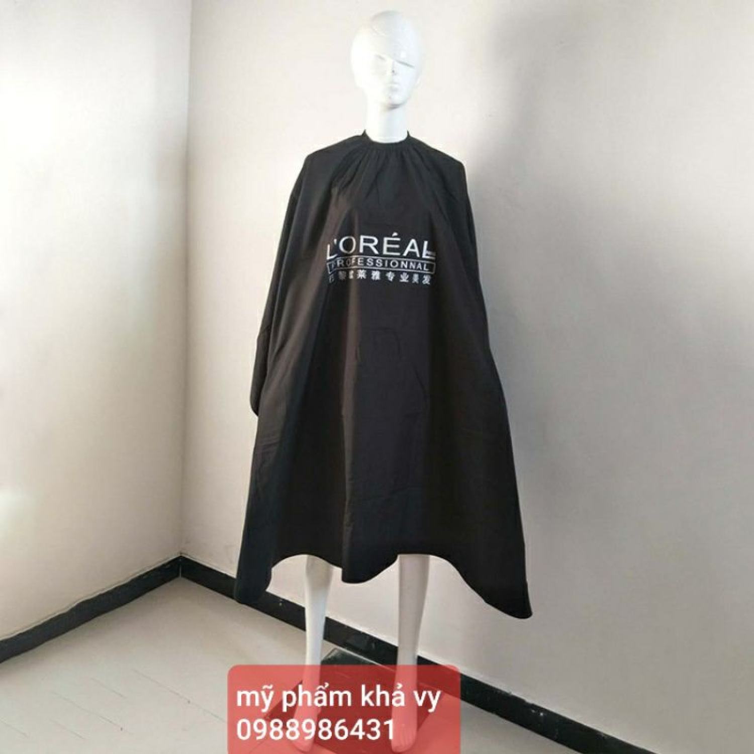 Áo choàng hớt tóc, khăn choàng cắt tóc barber salon cloth