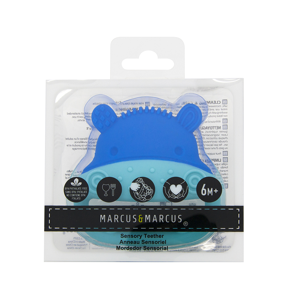 Đồ Gặm Nướu Silicon Cho Bé Sensory Marcus & Marcus, Từ 6 Tháng - Lucas