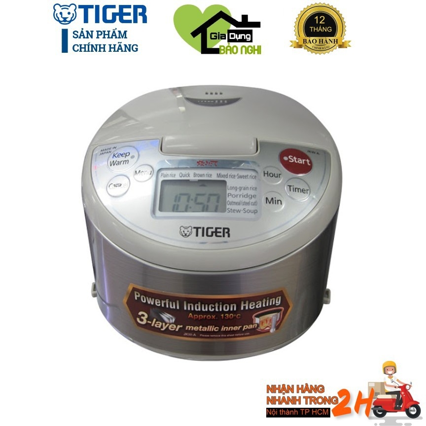 [HCM][Trả góp 0%]Nồi cơm điện cao tầng Tiger JKW A18S