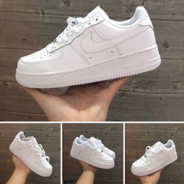 Giày Thể Thao Sneaker AF1 Nike Air Force One 1 Trắng Full