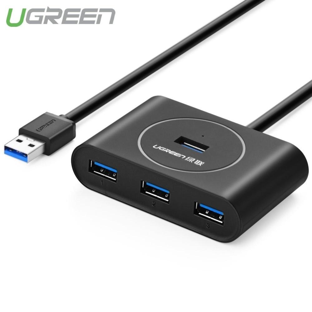 Bộ chia USB 3.0 ra 4 cổng dài 0.3m - Hub USB 3.0 Ugreen 20290