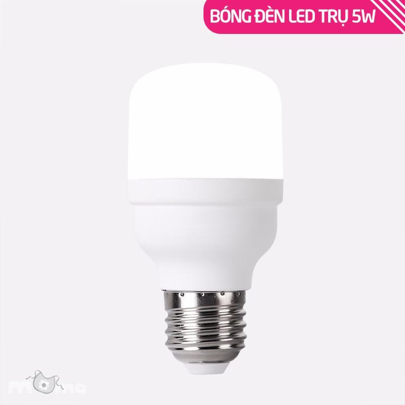 Bóng đèn Led hình trụ búp tiết kiệm điện, đuôi vít xoắn ốc E27 công suất 5W-10W-15W-20W-30W-40W-50W, ánh sáng trắng, tuổi thọ cao, không nhấp nháy, không tia UV, nhà trọ, gia đình, văn phòng-DBT