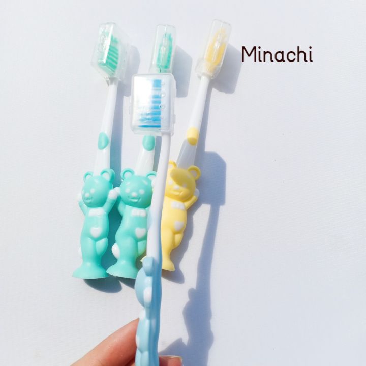 Bàn chải đánh răng cho bé hình thú (1 gói set 4 chiếc)