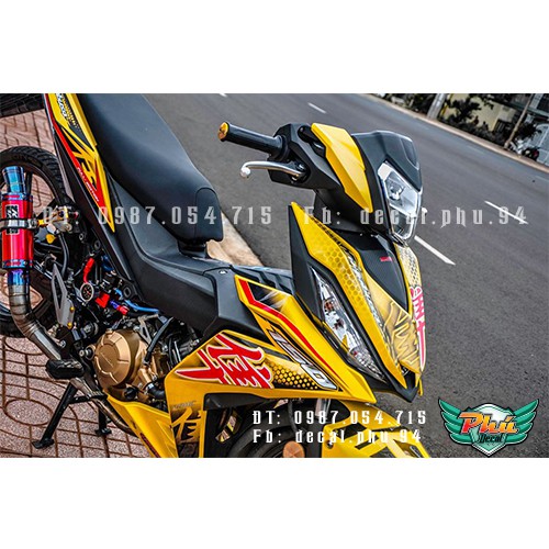 Tem rời Winner V1 vàng Hayabusa 2