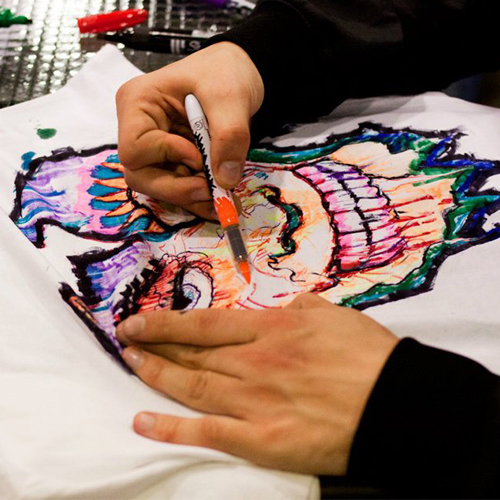 [MÀU LẺ] Bút vẽ vải giặt không phai Sharpie Stained