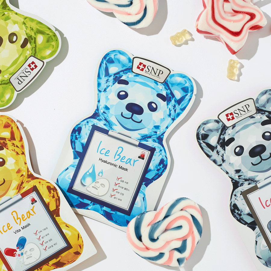 Mặt Nạ Ice Bear Mát Lạnh Dưỡng Ẩm Cao Cấp SNP