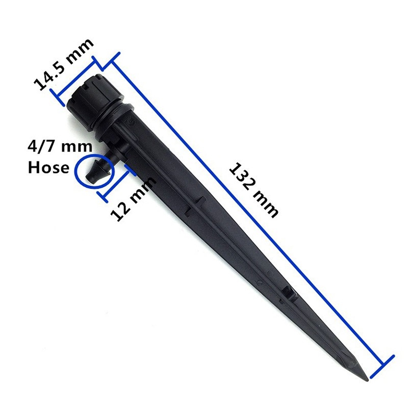 ✚┅☋ 10 Pcs Micro Drip Irrigation Dripper 360 Degree Adjustable Garden Watering