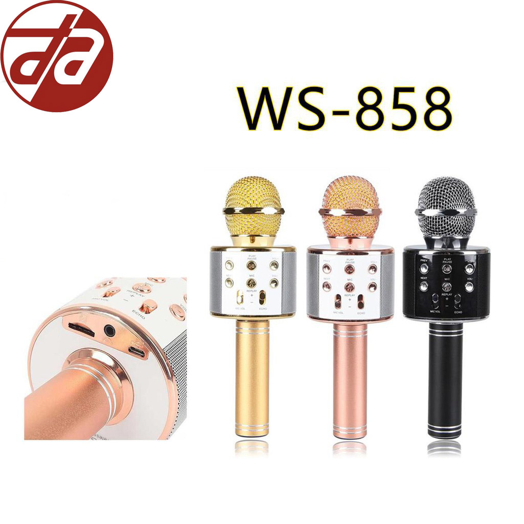 [HCM]Micro Karaoke Kiêm Loa BLUETOOTH WS858
