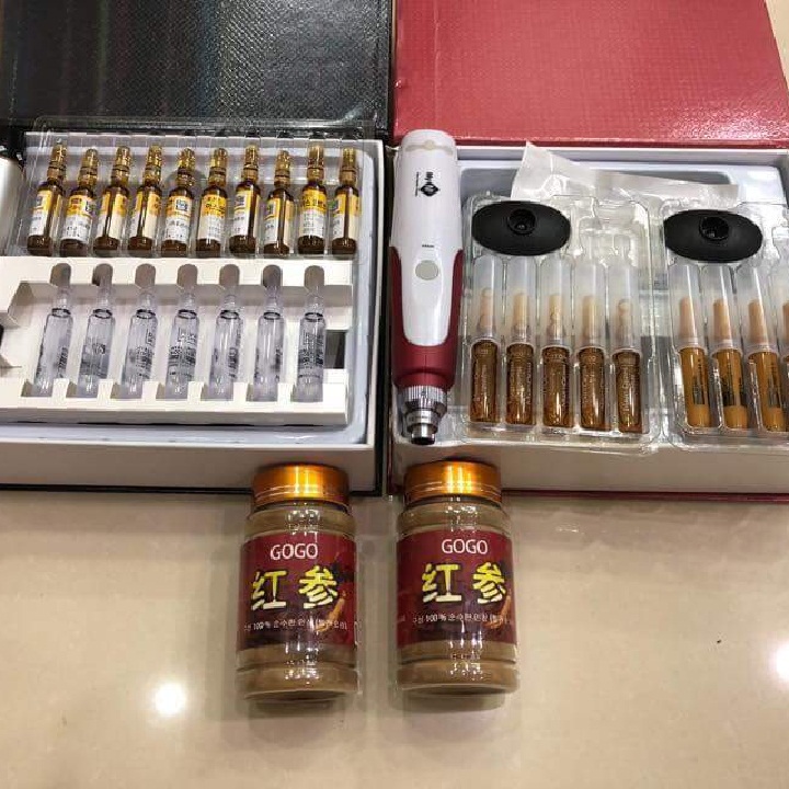 Hồng Sâm GoGo ❤️ Mẫu Hot❤️ Hồng Sâm Cấy Trắng Da