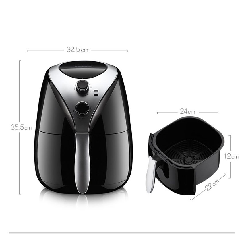 NỒI CHIÊN KHÔNG DẦU MONDA  7L