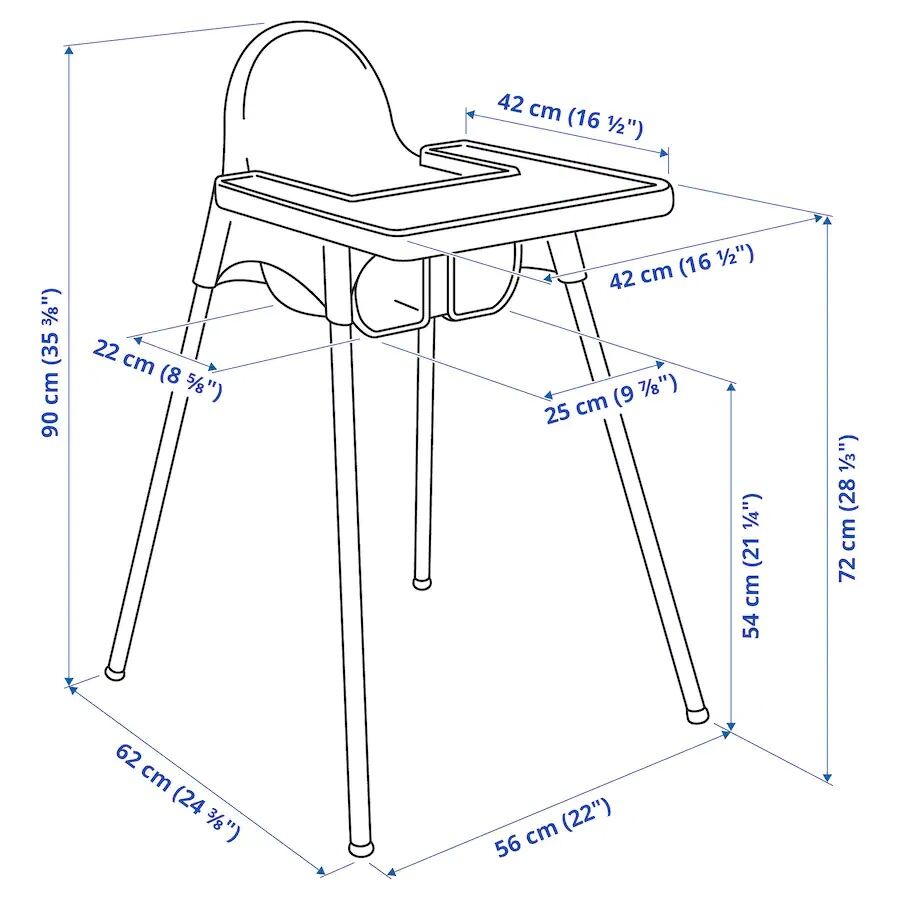 Ghế ăn dặm IKEA