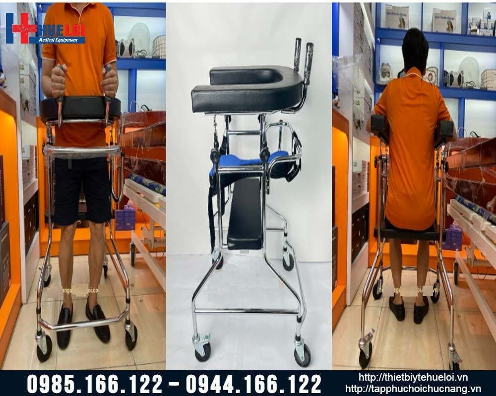 [HCM]Khung cao cấp hỗ trợ tập đi cho người bệnh