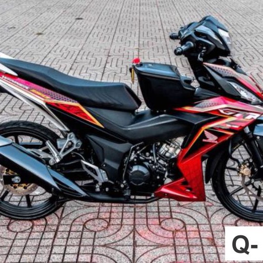 Tem rời winner gtr dán xe đỏ