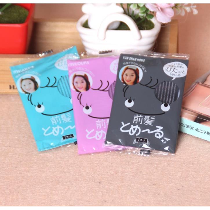 PKS Miếng Dán Tóc Trang Điểm/Rửa Mặt (Gói 2 Miếng)