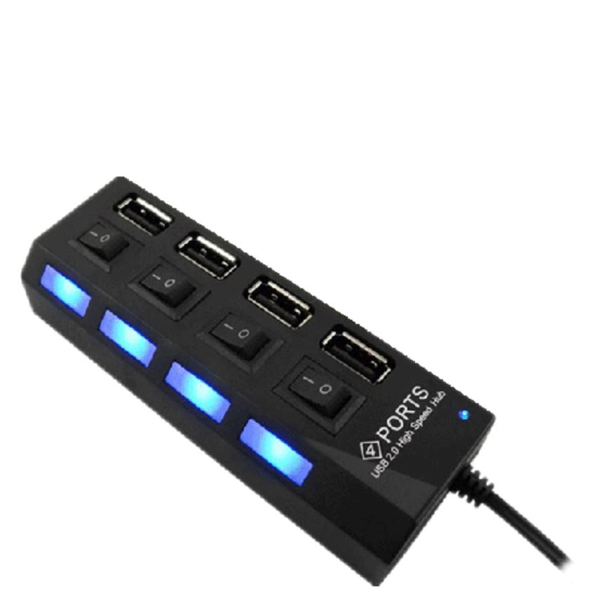 Hub chia cổng USB thành 4 cổng (Đen)( Premium home)
