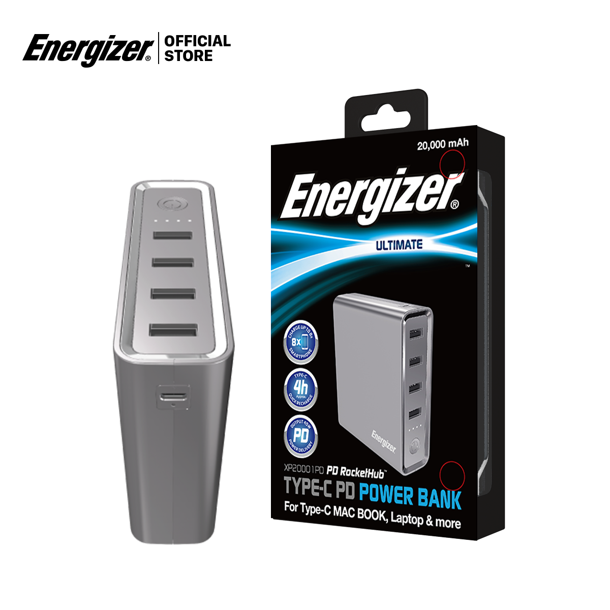 Pin sạc dự phòng Energizer XP20001PD ...