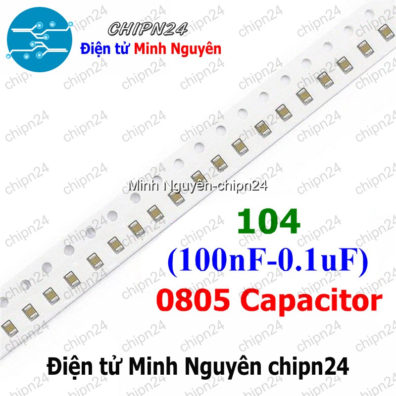 [25 con] Tụ Dán SMD 0805 50V (105 /155 /225 /335 /475 /106 ) - [Chọn Loại] - HHH.00488