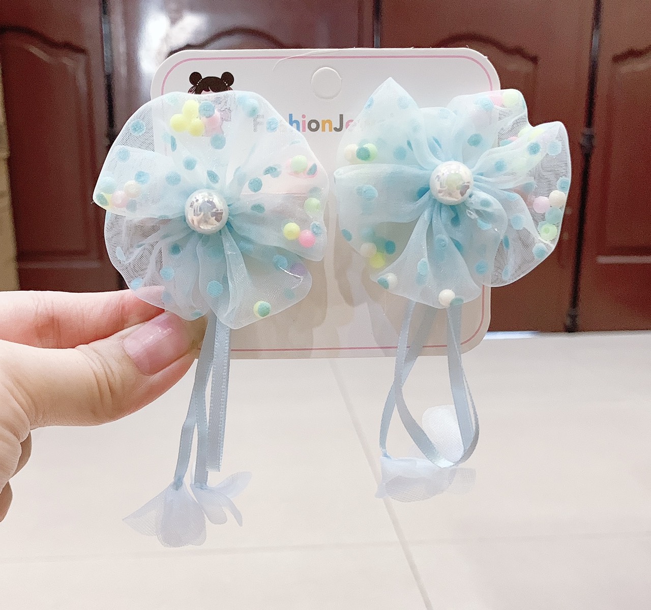Sét 2 Kẹp Tóc Mỏ Vịt Cho Bé Siêu Xinh-phukienteen