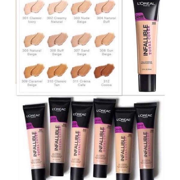 Kem nền l'oreal infallible total cover 24hr foundation - 5008
