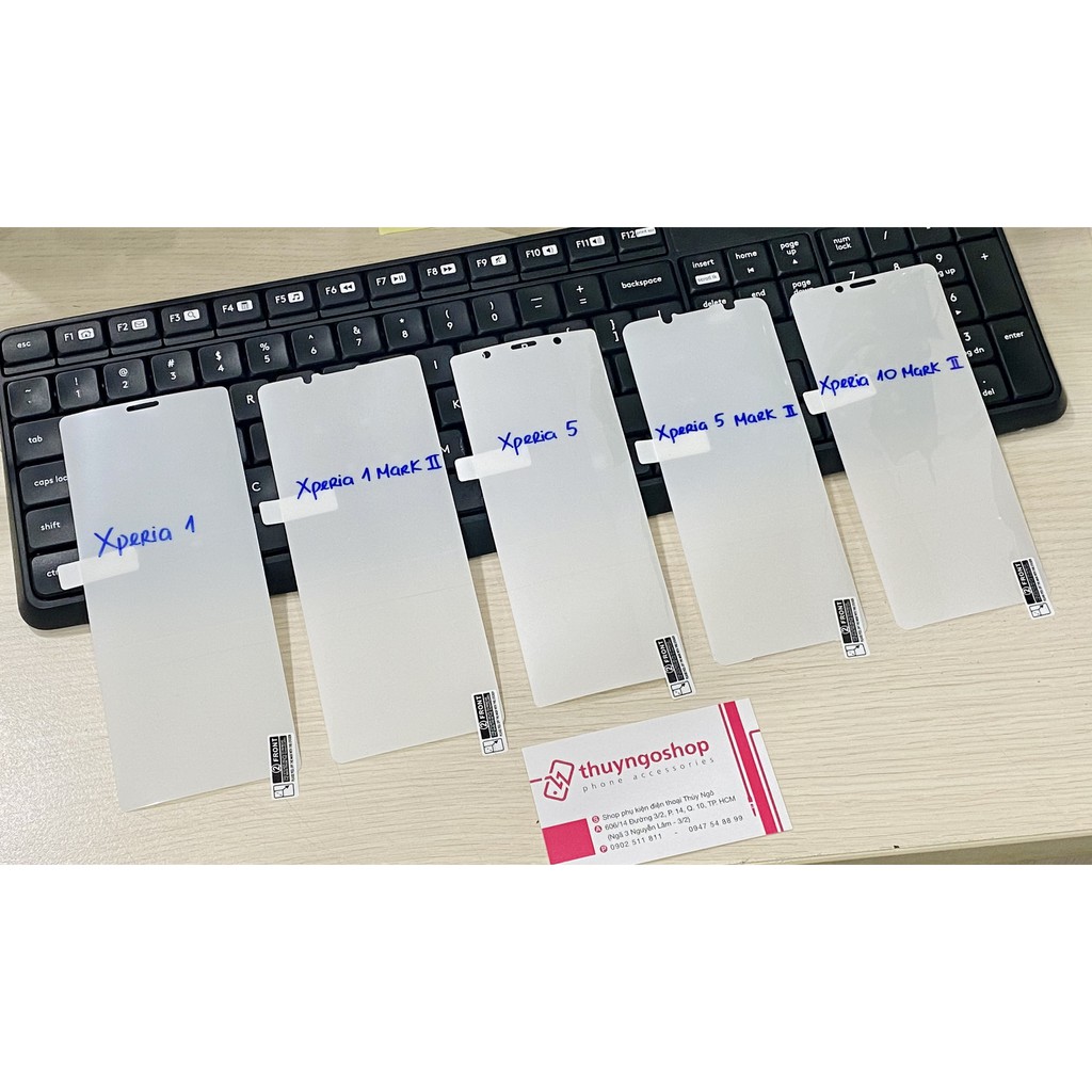 [HCM]Dán PPF màn hình Sony Xperia 1 - Xperia 1 Mark II - Xperia 5 - Xperia 5 Mark II - Xperia 10 Mark II - XZ3 - XZ2