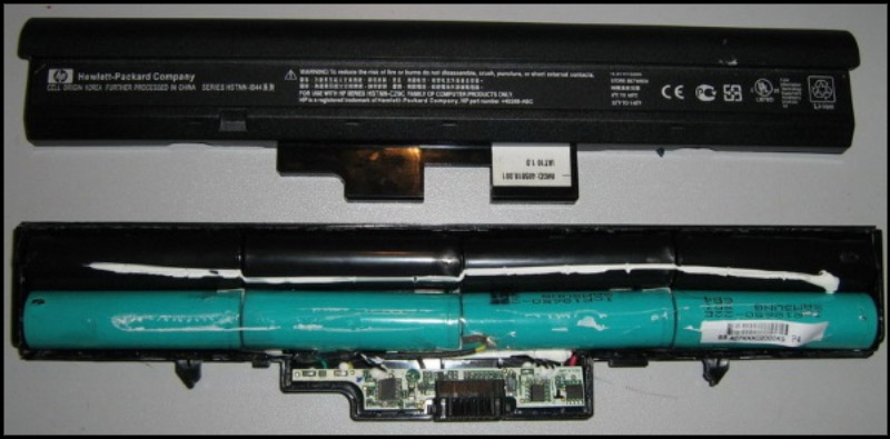 Pin laptop cũ HỎNG lấy cell