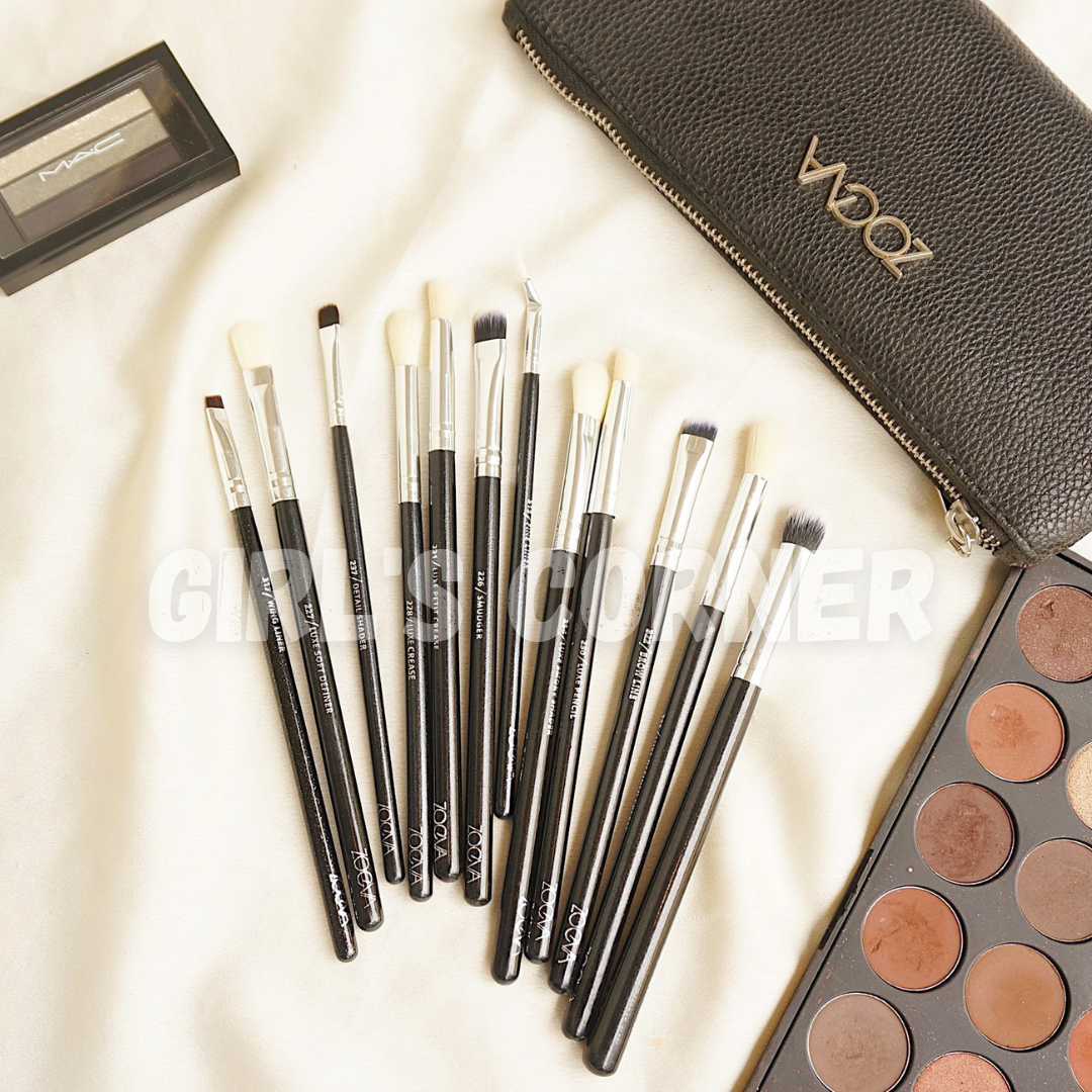 [HCM]Bộ cọ mắt Zoeva Eye Complete Black (Đen)
