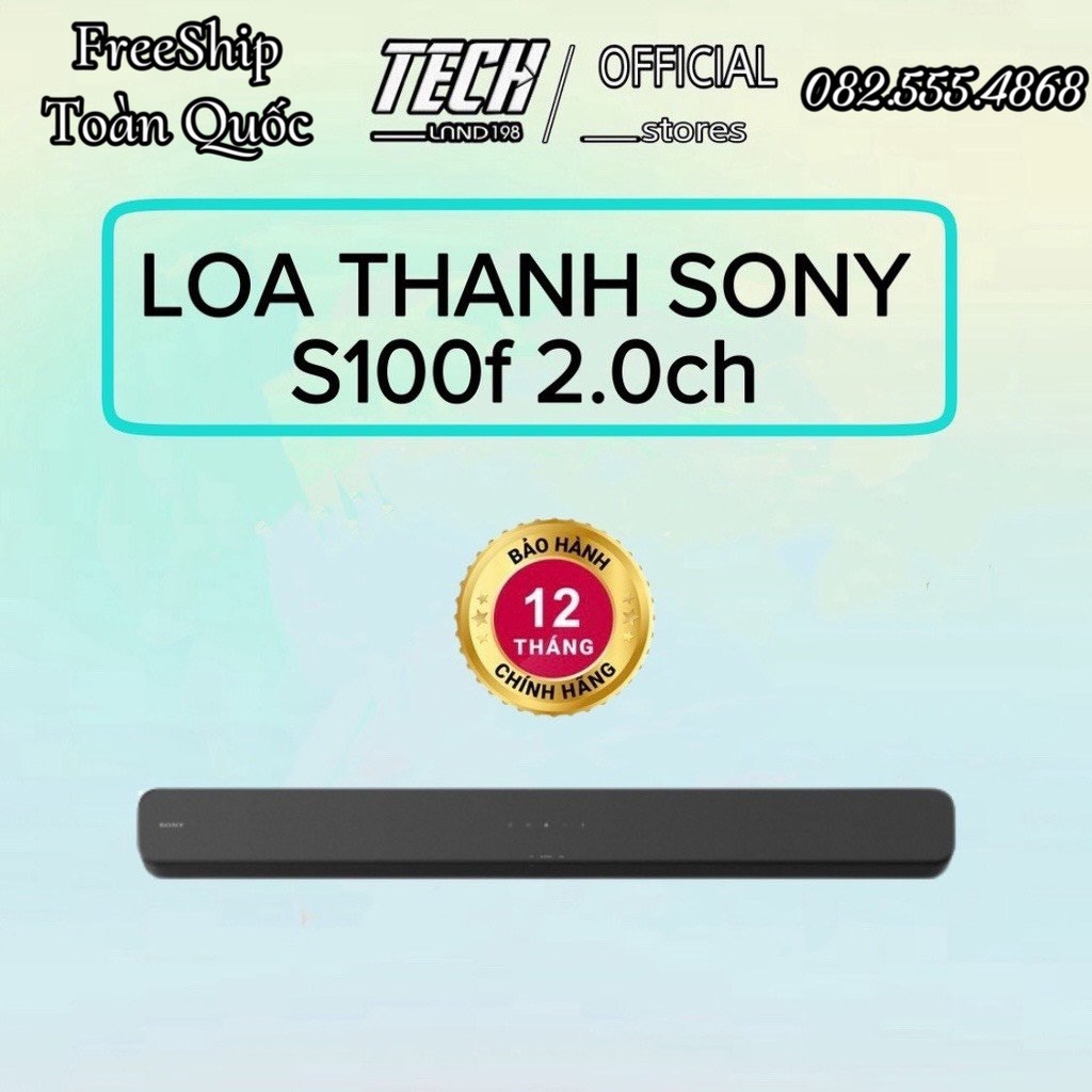 Loa thanh soundbar sony 2.0 ht-s100f