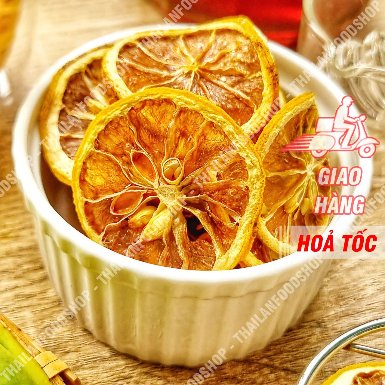 Chanh Lát Sấy Khô Túi -500gram