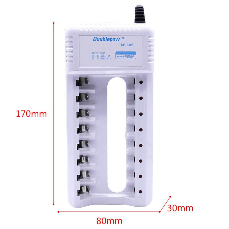 Sạc pin AA, AAA 8 cổng Double Pow DP - B108