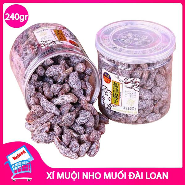 XÍ MUỘI NHO 240GR DATE MỚI - ĂN VẶT
