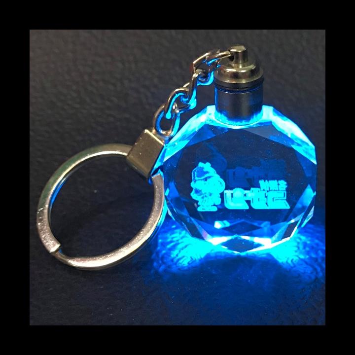 Móc khóa Conan móc treo thủy tinh phát sáng móc khóa cute đẹp dễ thương anime idol