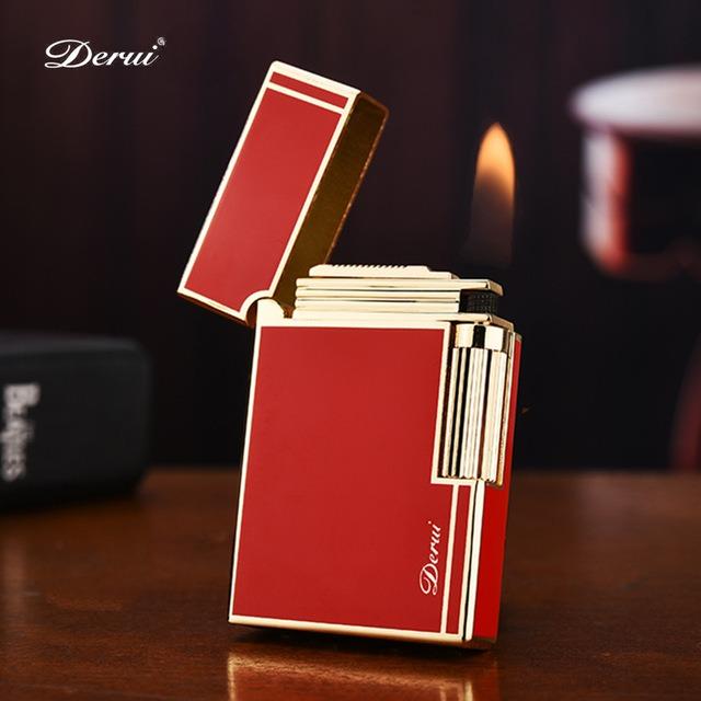Bật Derui Đỏ Viền Vàng Mẫu Mới Sơn Mài Phủ Bóng ( Có Hộp -  Tặng Thẻ Bài Đa Năng )