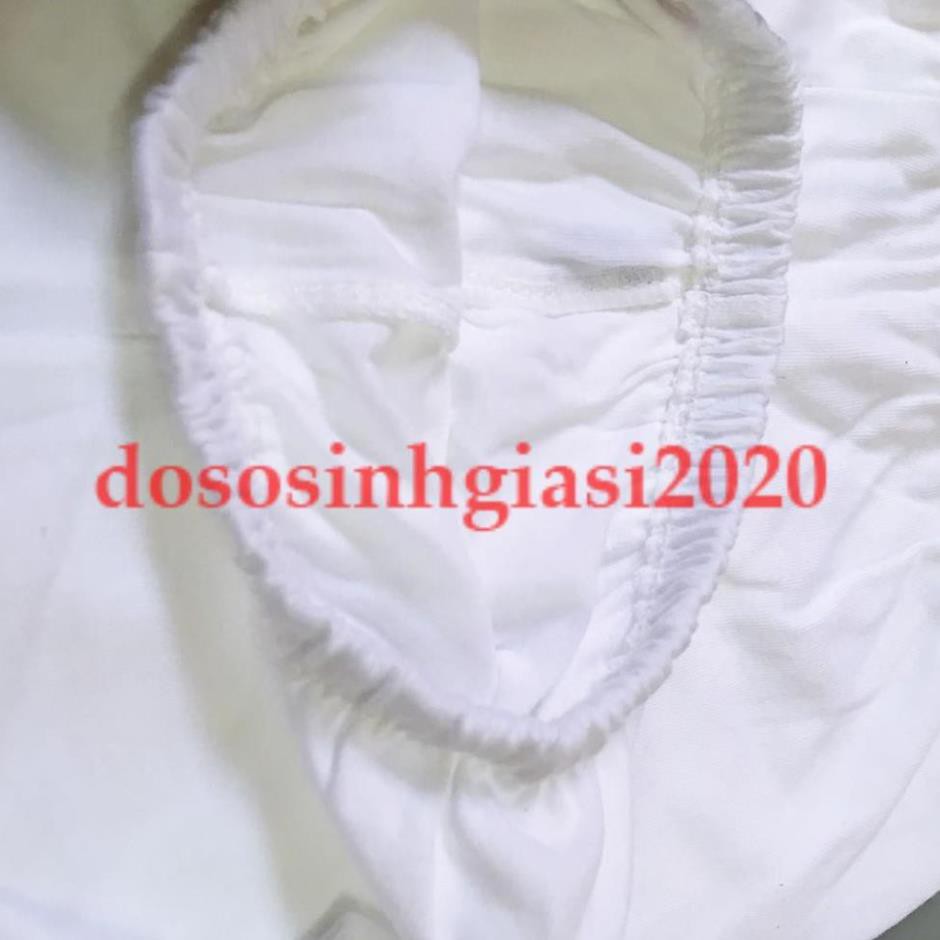 SET 5 QUẦN DÀI TRẮNG SƠ SINH BOSSINI 2-12kg