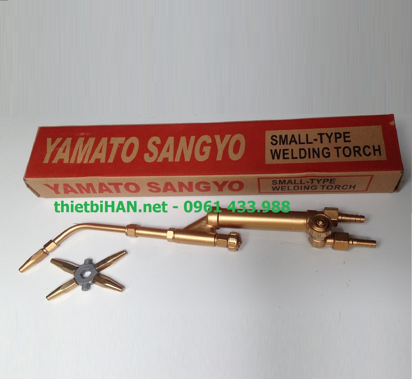 Đuốc hàn oxy ga YAMATO + 5 béc hàn- đèn hàn gió đá Yamato