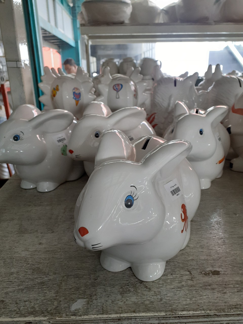 ống tiết kiệm con thỏ
