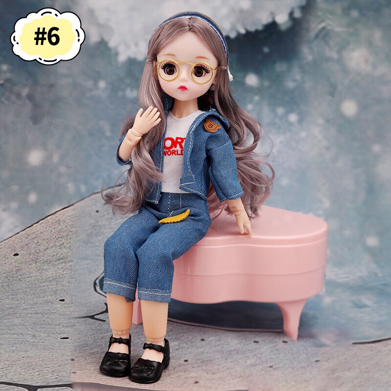 Set quần áo rời dành cho búp bê baboliy 30cm không kèm búp bê