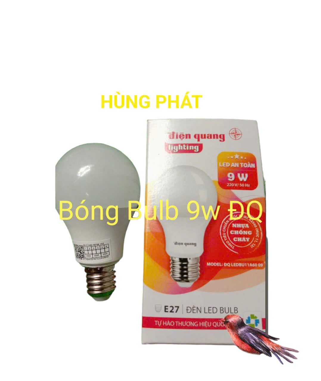 Bóng đèn led bulb 5w,7w,9w điện quang