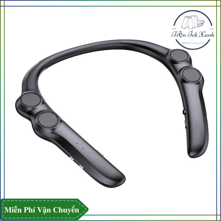 Loa nghe nhạc bluetooth 5.0 đeo cổ không dây bbh-929s - phong cách năng động trẻ trung