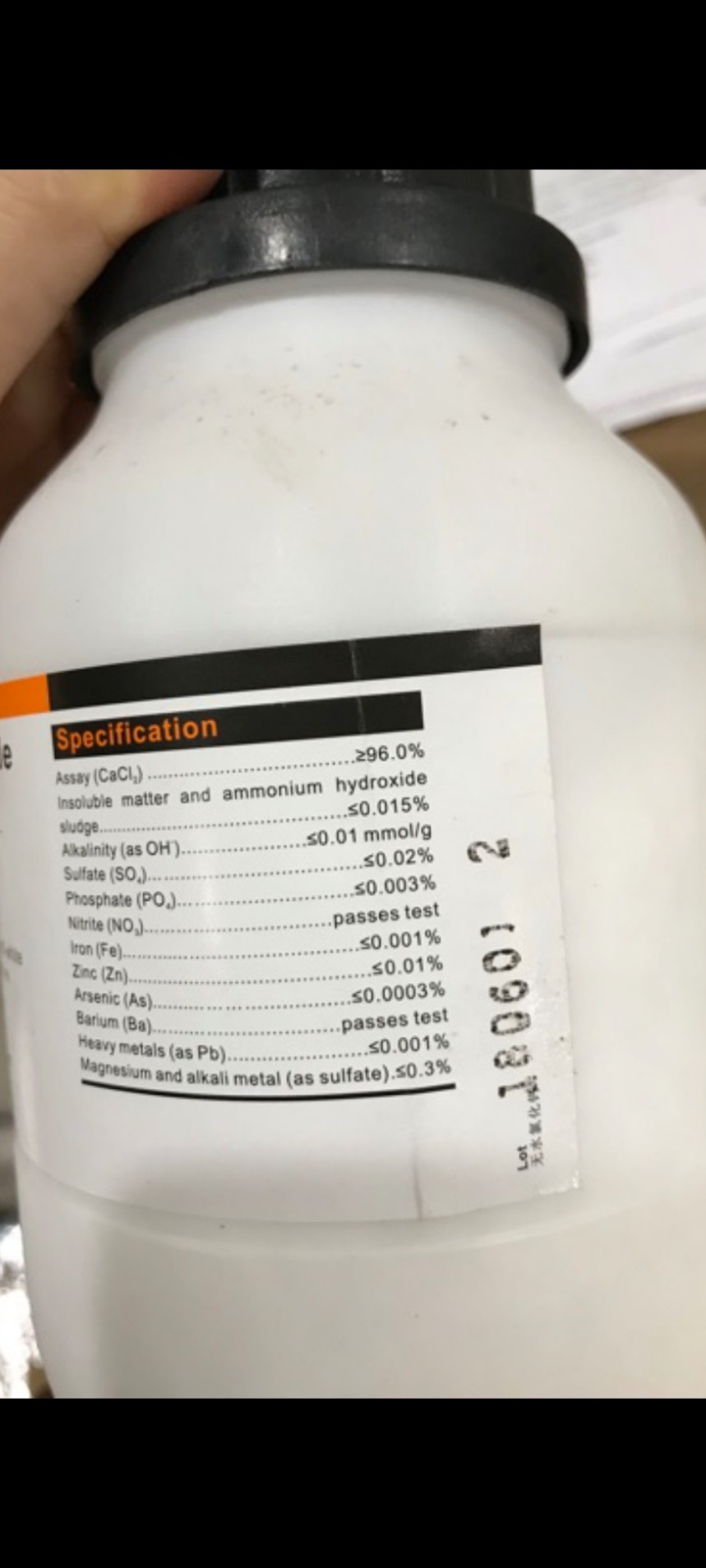Canxi Clorua , CaCl2. 2H20, Calcium chloride dihydrate 500 gram/Lon