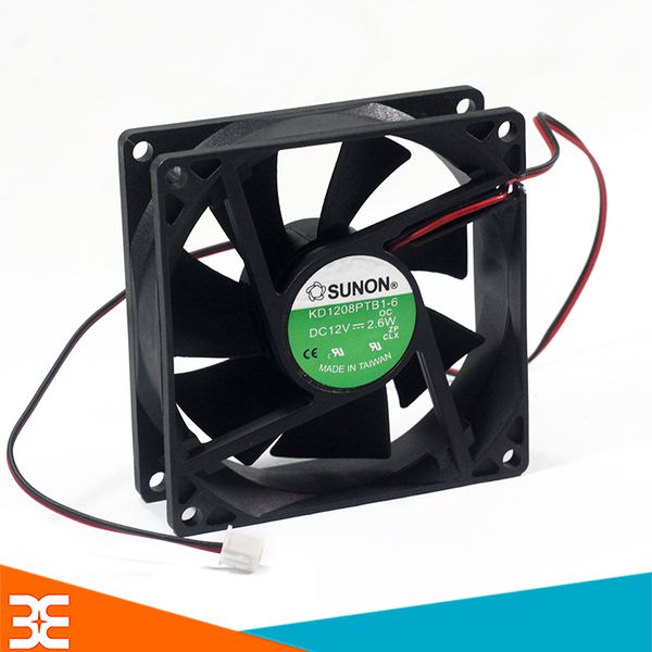 Quạt Tản Nhiệt Sunon 8x8x2.5cm 12VDC-0.19A