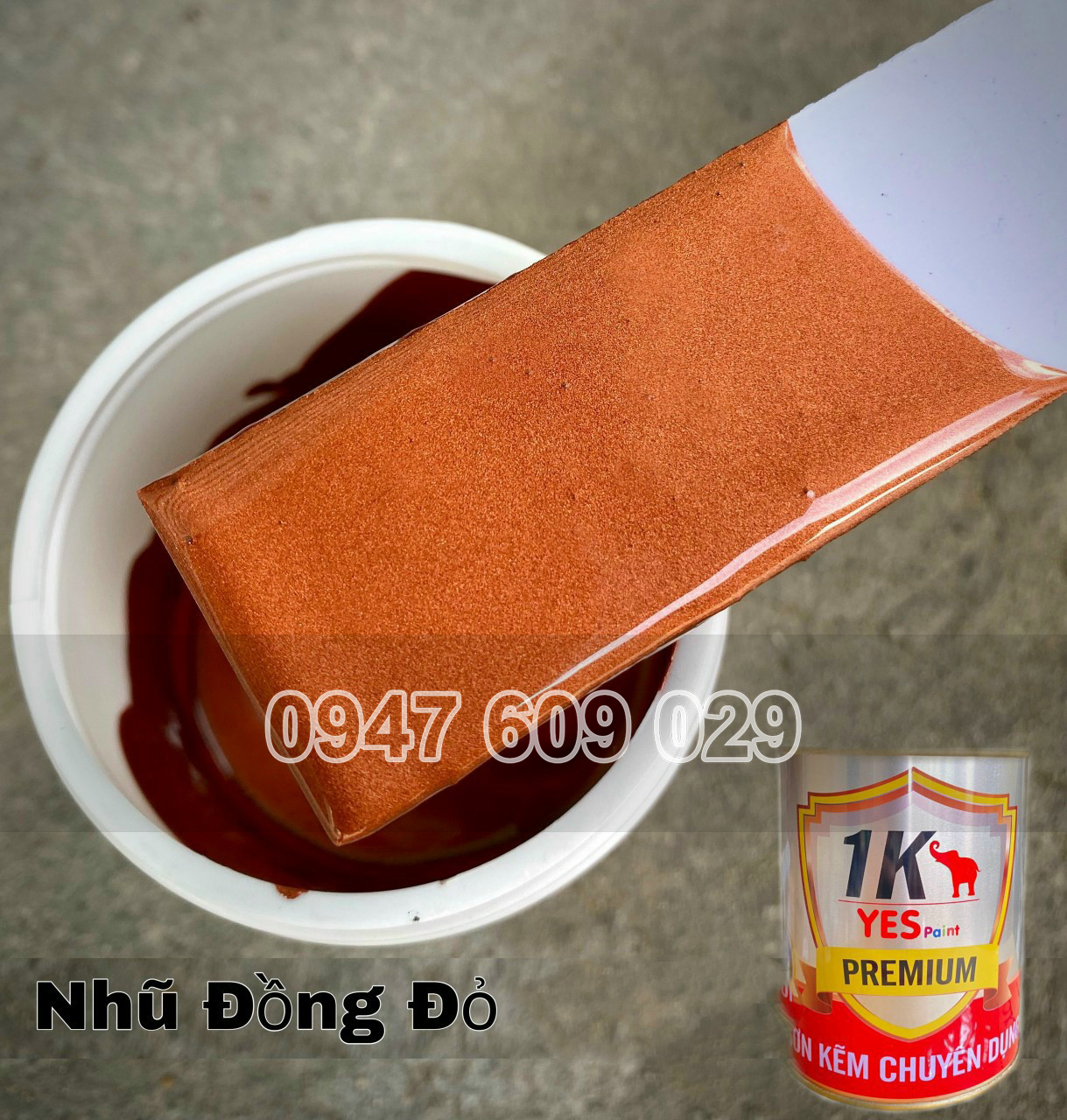 Sơn chậu kiểng hệ xăng thơm YES PAINT 800g