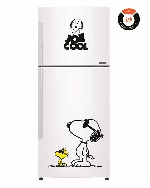 [HCM]Decal Dán Tủ Lạnh SPOONY STAND - THUTHAODECOR